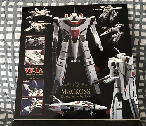 Macross DYRL Rick Hunter 1:48 Scale VF-1A Yamato MP Veritech Hikaru Ichijo G1 🔥 - Picture 4 of 11