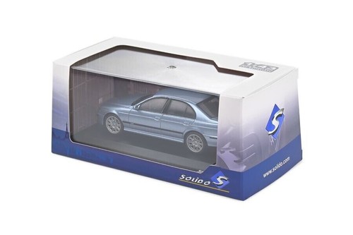 SOLIDO DIECAST 1/43 2000 BMW M5 (E39) IN SILVER WATER BLUE METALLIC S4312102 - Picture 9 of 9