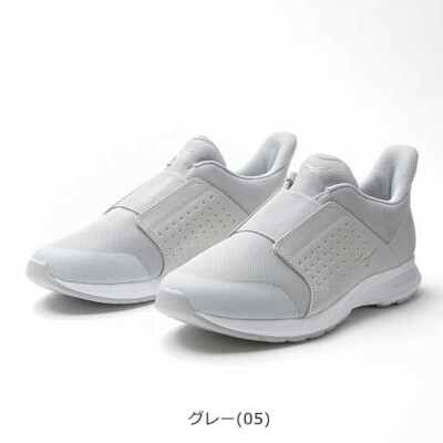 Mizuno Damen Walking Freizeitschuhe MEasy grau B1GF240305 Weite 3E 2024SS Japan