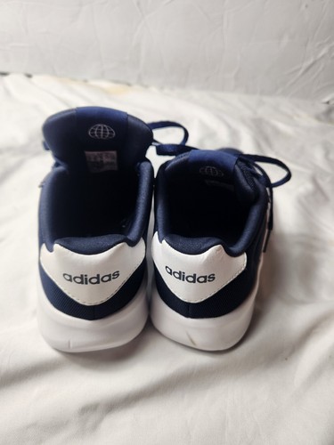 ADIDAS LITE RACER 3.0 RUNNING SHOE SNEAKERS BLUE WHITE SIZE 4 - Picture 4 of 7