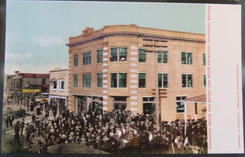 Goldfield Nevada Mines Mohawk Red Top Nixon Block General View Set Of Four - Picture 3 of 6