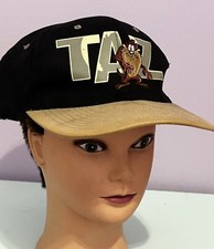 Vintage Warner Brothers Tasmanian Devil Looney Tunes 1996 Snapback Hat Cap 90s