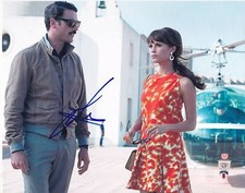 LUCA CALVAN SIGNED 8X10 PHOTO MAN FROM U.N.C.L.E UNCLE AUTHENTIC AUTOGRAPH COA A