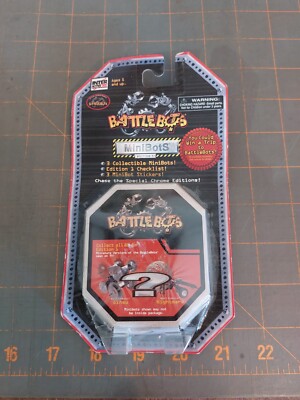 Battlebots Minibots Box 3 MiniBots and Stickers SEALED Series 1
