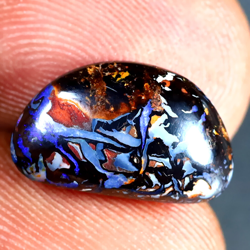 ct Marvelous Fancy (14 x mm) Multi Color Australian Koroit Boulder  Opal