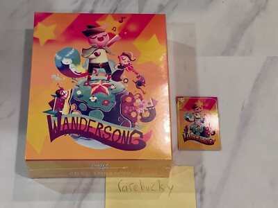 Wandersong Pop-Up Collector's Edition (PS4) NEW SEALED W/CARD, MINT LRG!