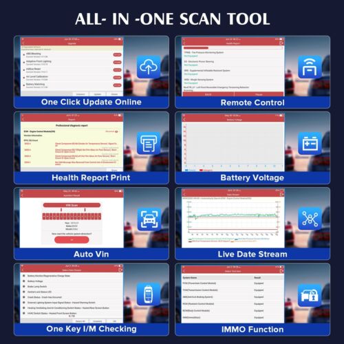 LAUNCH CRP919E as MK808 PRO+ Car Diagnostic Auto OBD2 Scanner FULL SYSTEM EPB - Picture 9 of 15