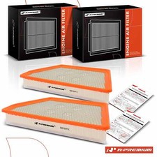 A-Premium 2x Engine Air Filter for Cadillac CT6 2016 2017 2018 2019 2020 V6 3.6L