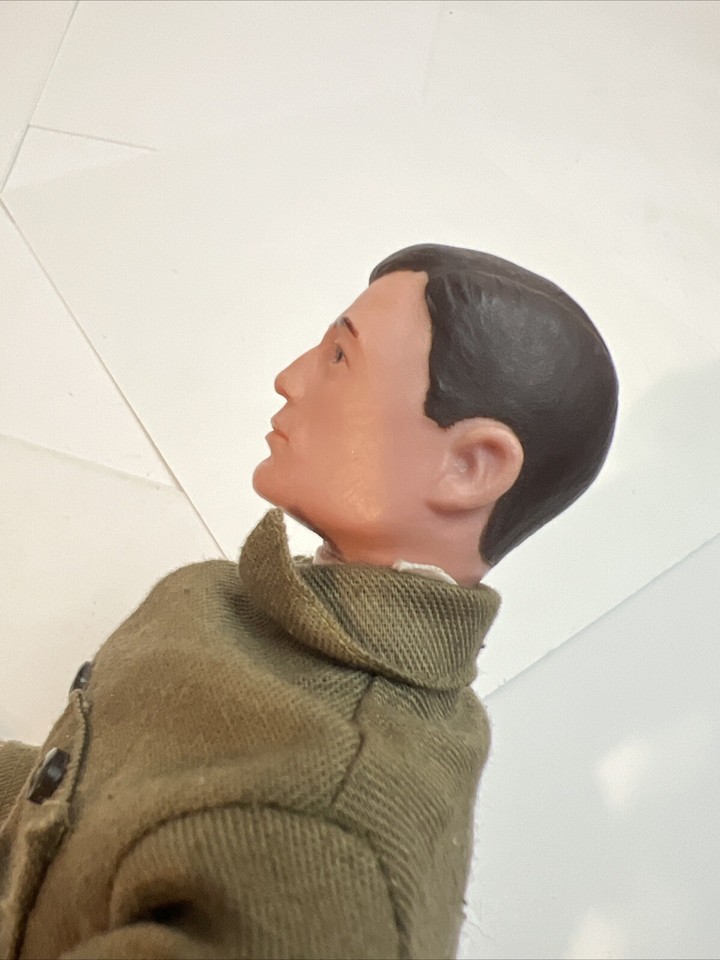 Vintage GI Joe 1964 Brown Hair Action Figure Hasbro W/ Clothes/Uniform