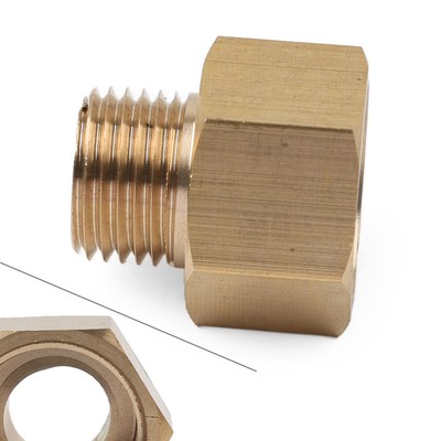 Metric Thread Female M16 M16x15 to Male M20 M20x15 Fitting Adapter Connector