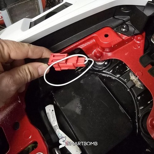 Faros antiniebla homologados HONDA XADV 2021-2024 40W + Conector activación menú - Picture 7 of 9