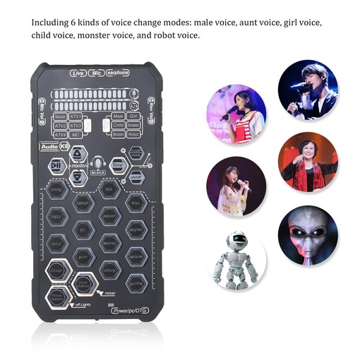 Live Sound Handheld Portable DSP Sound Effect Device U6D8 - 第 1/12 張圖片