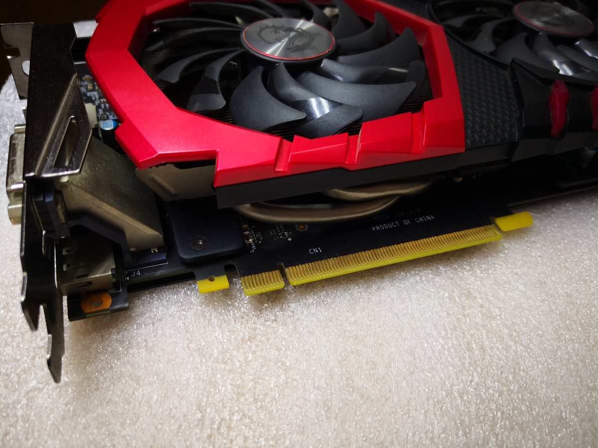 MSI NVIDIA GeForce GTX1060 GAMING X 3GB GDDR5 Graphics Video