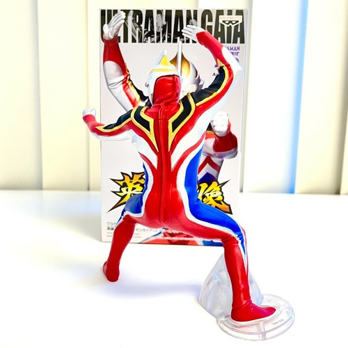 Banpresto Ultraman Hero's Brave Statue Supreme Ver Anime Figura Juguete Gaia BP17602 - Imagen 2 de 2
