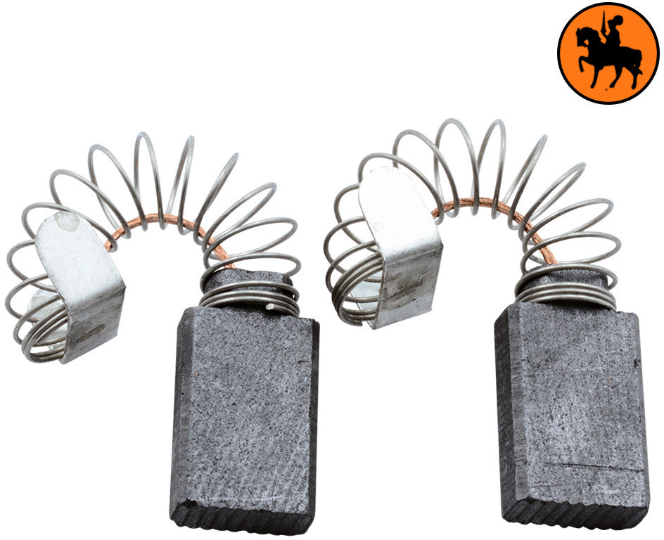 Marchi Motorkohlen Adatto Per Siemens Siwamat 6140,6142,6143,61431 - Foto 3