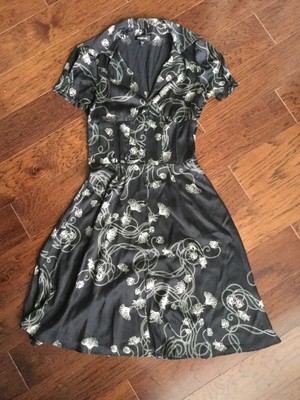 bebe silk dress