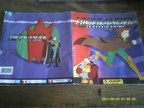 1996 ALBUM PANINI HIGHLANDER LE DESSIN ANIME COMPLET - Imagen 2 de 8