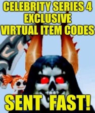 Celebrity Series 4 Exclusive Virtual Item Code Messaged FAST