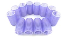 Self Grip Holding Rollers Hairdressing Curlers Hair 30mm/1.2" Medium Size 12PCS