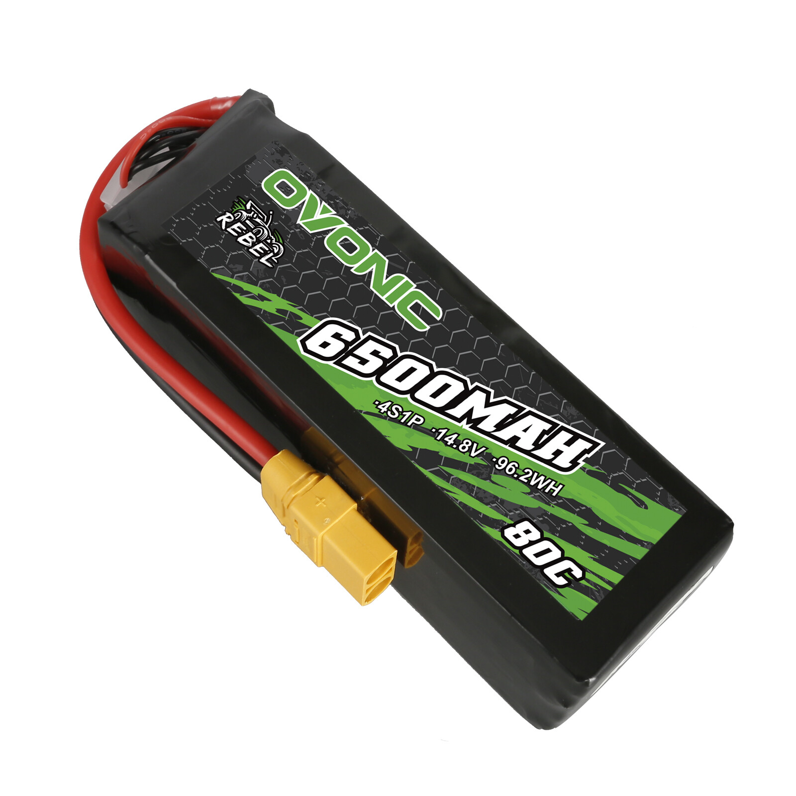 Ovonic 14.8V 80C 6500mAh 4S Lipo Akku XT90 für RC Auto LKW 1/10 Heli Jet Boot