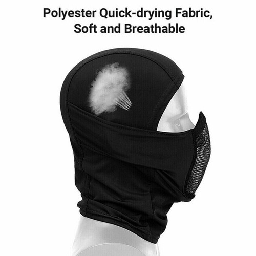 Tactical Balaclava Full Face Mask UV Protection Ski Sun Hood Cover for Military - Picture 4 of 35