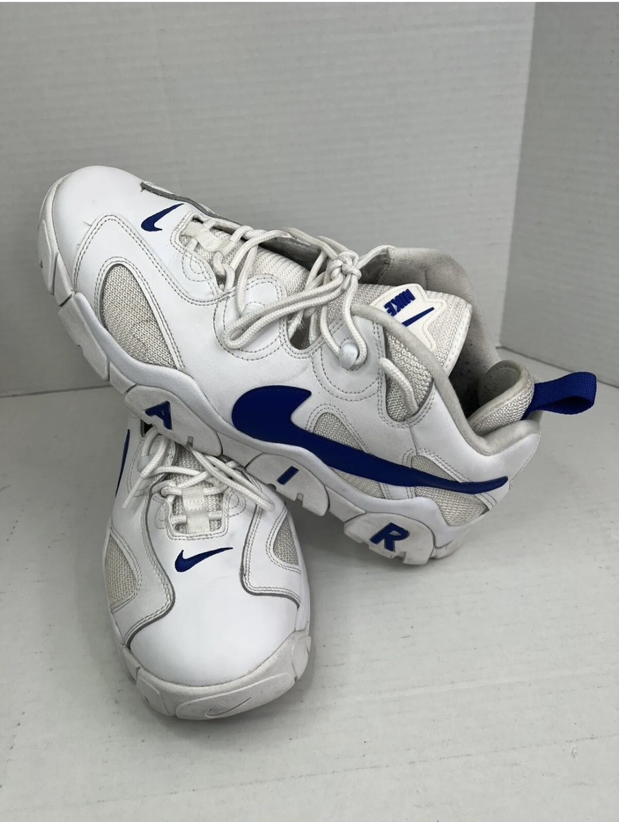 NIKE AIR BARRAGE NEW SIZE 13 WHITE HYPER BLUE CD7510 100 | eBay