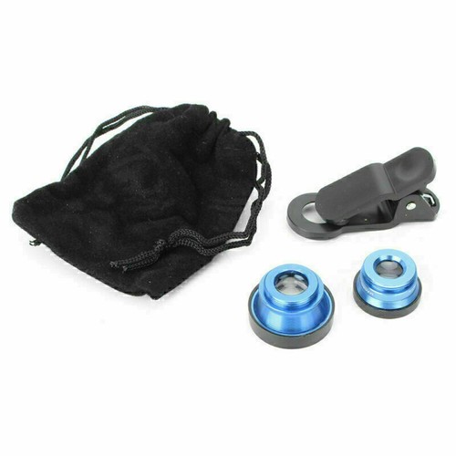 3 In 1 Fish Eye Wide Angle Macro Camera Clip-on Lens Fit Universal Mobile Phone - 第 19/22 張圖片