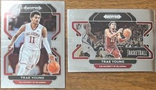 TRAE YOUNG 2022 PRIZM DP BASE 46 & VERTICAL IMAGE VARIATION 46 SOONERS!!
