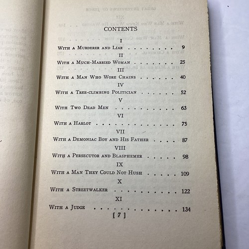 Great Interviews of Jesus 1944 Clarence Macartney Book Spiritual - Picture 6 of 9