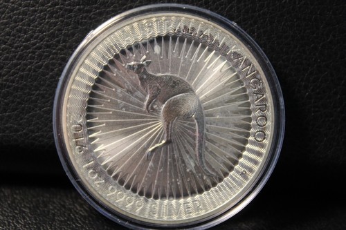 Australian kangaroo One Dollar 2016 9999 Silber one ounce Münze - Bild 5 von 7
