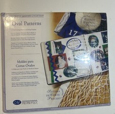 Creative Memories Custom Cutting System 4 oval patterns sizing template 2003