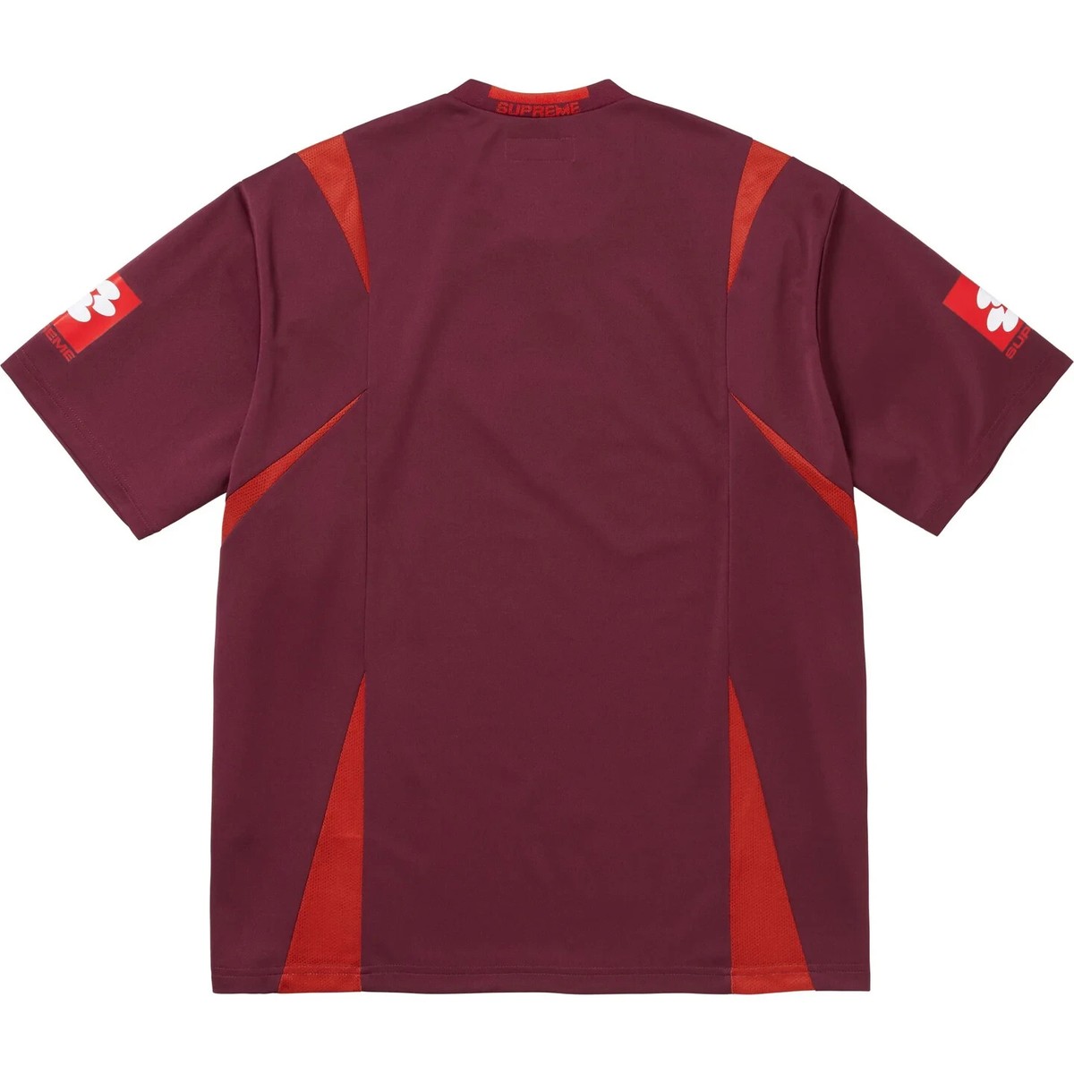 Supreme Crest Soccer Jersey Black Pink Green Maroon FW24 | eBay