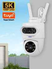 10MP Dual Lens WiFi IP Camera Wireless Outdoor CCTV PTZ Home Security IR Camera