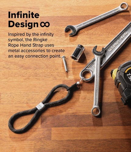 Pour téléphone portable universel | Ringke [sangle à main en corde] sangle de support de lanière durable - Photo 8 sur 51