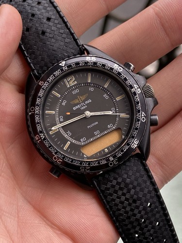 Orologio Watch Dpw Breitling Pluton Quartz Analogic Vintage Swiss - Foto 2 di 16