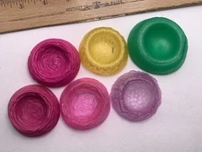 Hatchimal  6 Nests, pink, yellow, green, purple some glittered