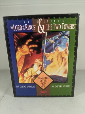 Le Seigneur Des Anneaux : Les Deux Tours Sur PC - Version Big Box Avec Disquette 5.25 Par Interplay
