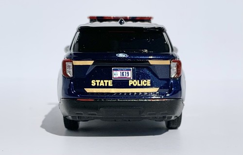 MotorMax 1/43 Scale 2024 Ford Explorer New York State Police Custom - Picture 7 of 16