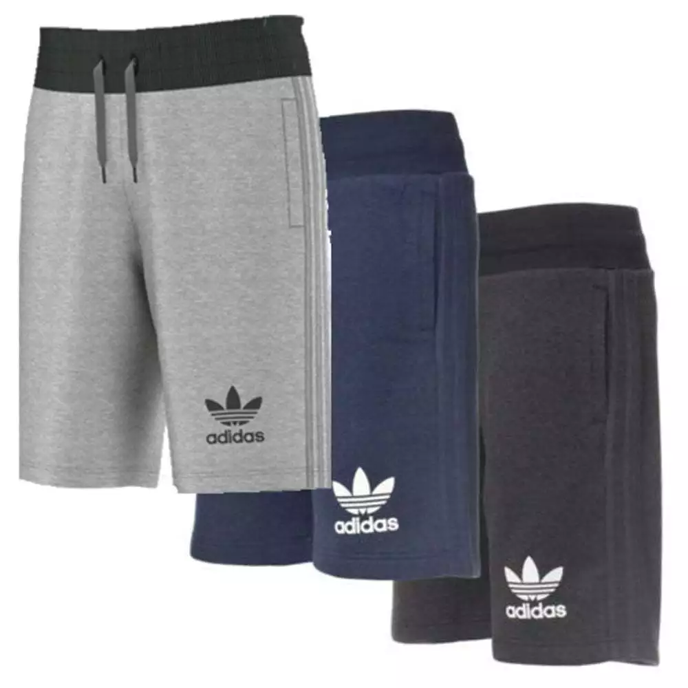 Adidas grey hotsell cotton shorts