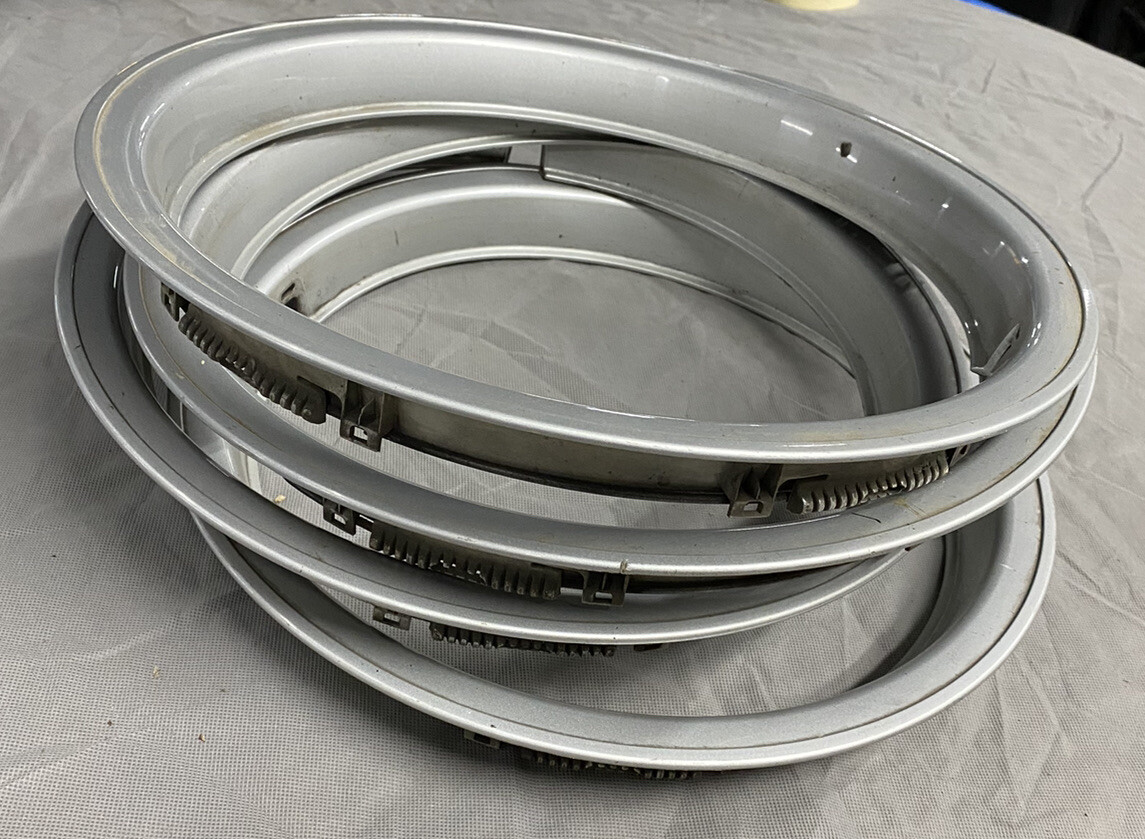 Orig Zierringe Felgenringe für G60 Stahlfelgen 6x15 / Golf 3 15  