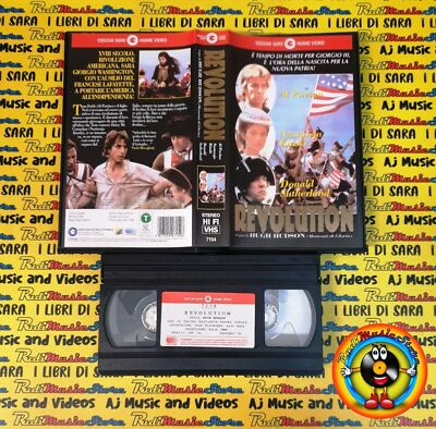 VHS Film REVOLUTION 1997 Al Pacino Natassja Kinski CECCHI GORI 7154 (F242)