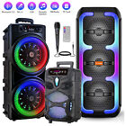 <!--F#f_0-->Bluetooth Karaoke Speaker w/ Microphone Party Stereo Heavy Bass Subwoofer Disco<!--F/-->