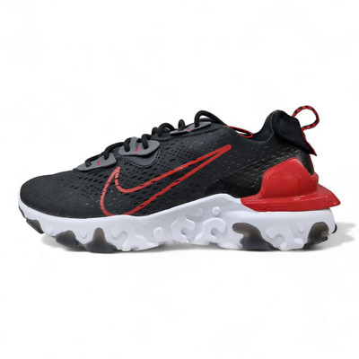 NIKE REACT VISION SNEAKER ''SCHWARZ-ROT'' (FB3353 001) VERSCHIEDENE GRÖßEN