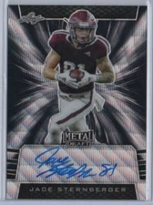 2019 Leaf Metal Draft Jace Sternberger Black Auto Refractor Packers SP! Auto /7