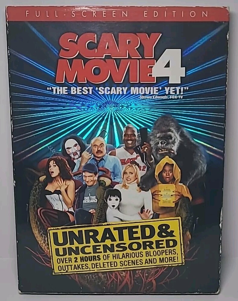 Scary Movie (Unrated Full Screen Edition) DVD