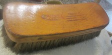 8" Victor-X 8 Inch Horsehair Shoe Shine Brush   Made in USA by OXCO VTG