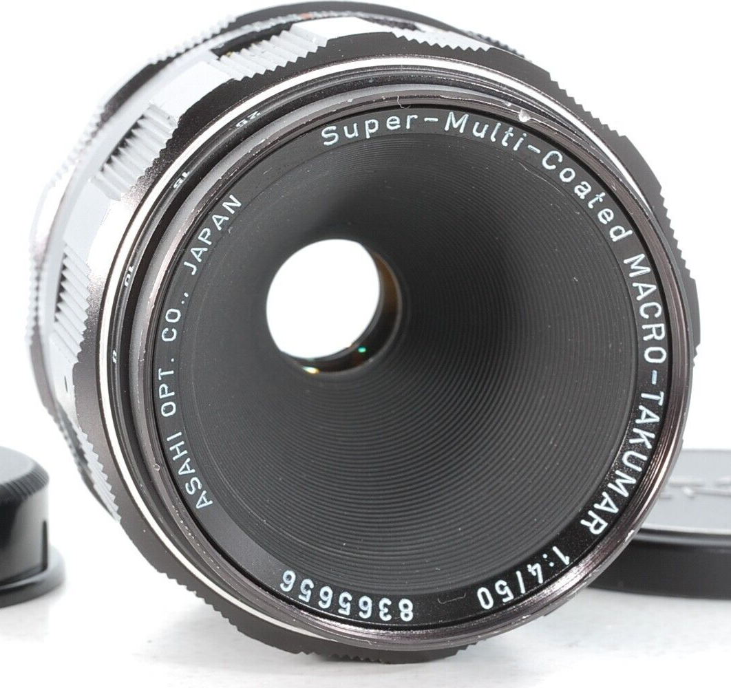 レンズ(単焦点) asahi Pentax smc takumar 50mm f4 macro US DDP] PENTAX SMC Super-Multi-Coated Macro Takumar 50mm F4 M42