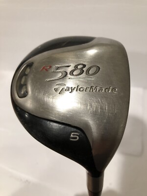 TaylorMade R580 5 Wood Regular Graphite Shaft TaylorMade Grip TaylorMade R580 5 Wood Regular Graphite Shaft TaylorMade Grip