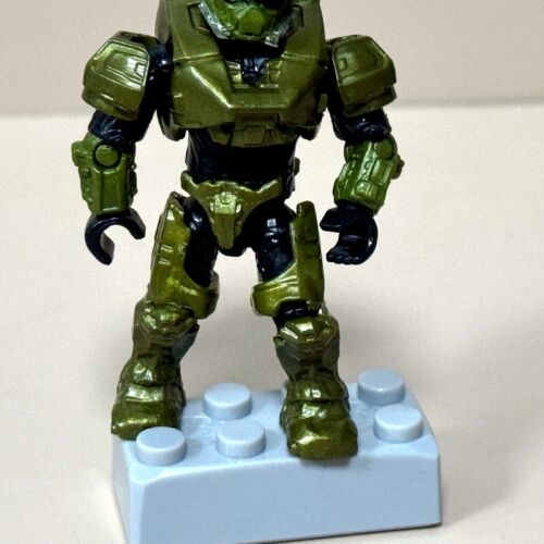 5pcs Halo Mega Bloks Consturx Siege Metallic Green EOD Rogue Recon Figures Toys - Picture 6 of 8