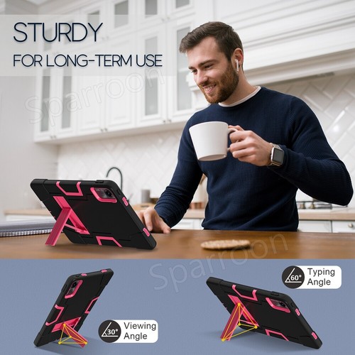 For Xiaomi Redmi Pad SE 11" inch 2023 Silicone Heavy Duty Hybrid Hard Case Cover - Picture 25 of 70
